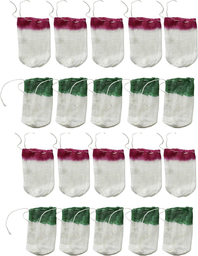 hom&us 20-Pack Propane Lantern Mantles- U-Shape Design for Propane Lamps-String Tie for Outdoor Camping Lanterns - Image 1